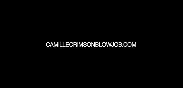  Camille Crimson Blowjob Cumshot Compilation